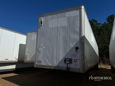 2013 Wabash DVCVHPC 53 ft x 102 in T/A Van Trailer