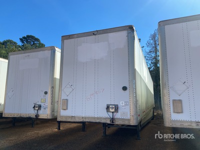 2015 Wabash DVCVHPC 53 ft x 102 in T/A Van Trailer