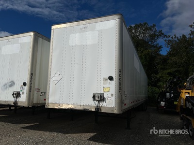 2013 Wabash DVCVHPC 53 ft x 102 in T/A Van Trailer