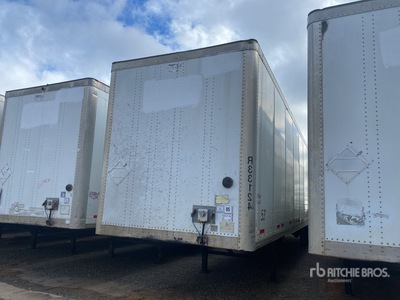 2013 Wabash DVCVHPC 53 ft x 102 in T/A Van Trailer