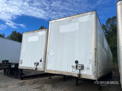 2013 Wabash DVCVHPC 53 ft x 102 in T/A Van Trailer