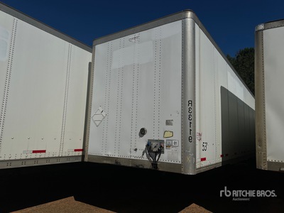 2013 Wabash DVCVHPC 53 ft x 102 in T/A Van Trailer