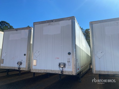 2015 Wabash DVCVHPC 53 ft x 102 in T/A Van Trailer