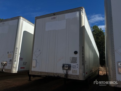 2015 Wabash DVCVHPC 53 ft x 102 in T/A Van Trailer