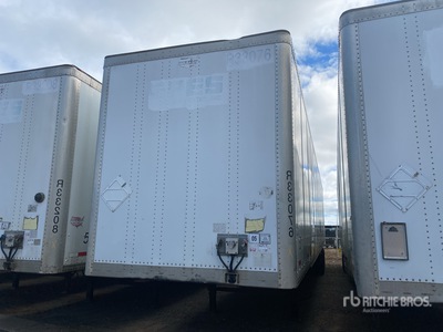 2015 Wabash DVCVHPC 53 ft x 102 in T/A Van Trailer