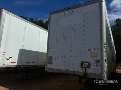 2015 Wabash DVCVHPC 53 ft x 102 in T/A Van Trailer