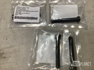 (315) Wilson-Garner 12561434-137 Hexagon Head Cap Screws