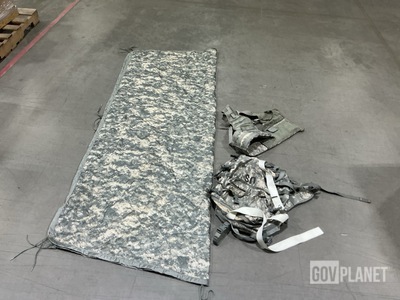(13) Wet Weather Poncho Liners, (4) Fighting Load Carriers & (5) Assault Packs