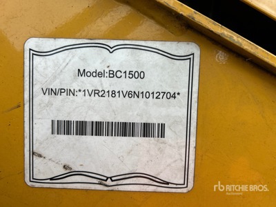 2022 Vermeer BC1500 Tow-Behind Häcksler