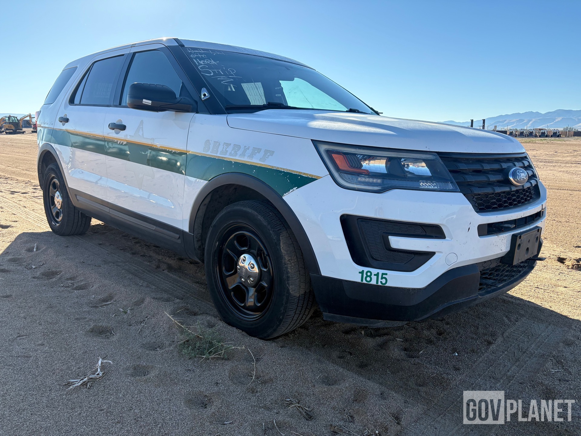 Surplus 2018 Ford Explorer Police Interceptor AWD SUV in Doyle