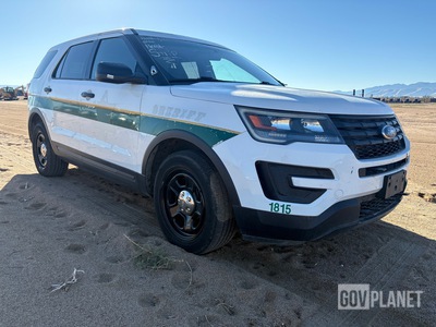 2018 Ford Explorer Police Interceptor AWD SUV
