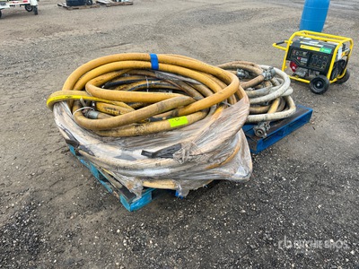 Quantity of (2) Pallets of 2 in Air Hose & Fittings