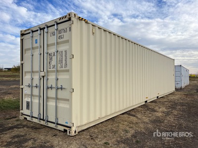 2022 40 ft High Cube Container-Skid
