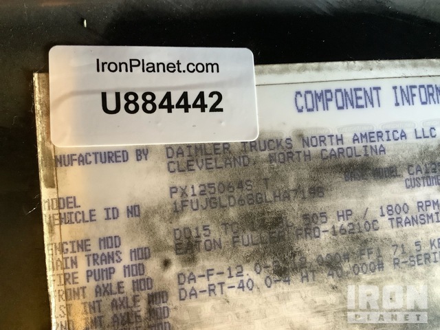 CAMIóN CAMAROTE 2016 FREIGHTLINER