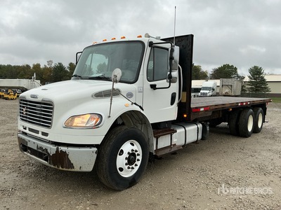 2015 Freightliner M2 106 6x4 Platte vrachtwagen