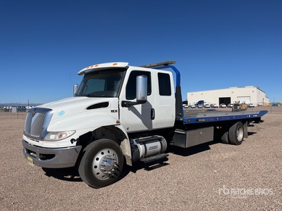 2021 International MV607 4x2 Extended Cab Rollback Truck