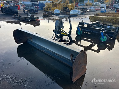 Fisher 9 ft Hydraulic Reversing Snow Plow