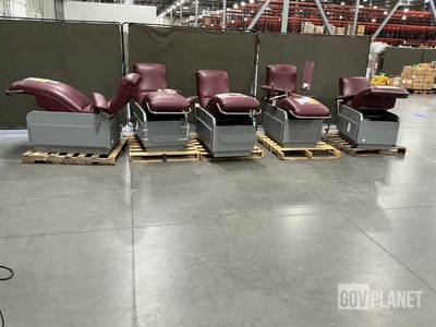 (5) Fischer Scientific 950P7760 Blood Drawing Chairs