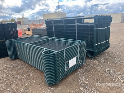 Quantity of (56) 2025 Suihe NP10-54-2 10 ft Powder Coated Sheep Livestock Panel (Unused)