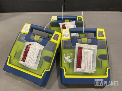 (3) Cardiac Science Power Heart AED G3 Pro Defibrillators