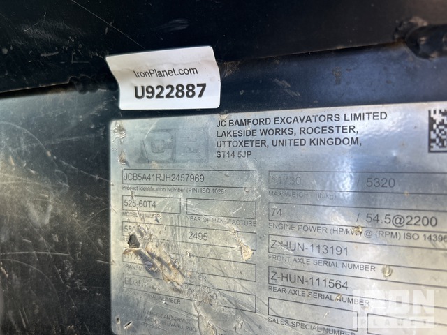 MANIPULADOR 2017 JCB