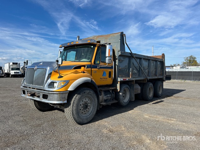 2007 International 7500 8x4 Tri/A Dump Truck | Ritchie Bros. Auctioneers