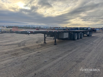 2009 Lode King 32 ft Super B-Train Lead Flatbed Trailer