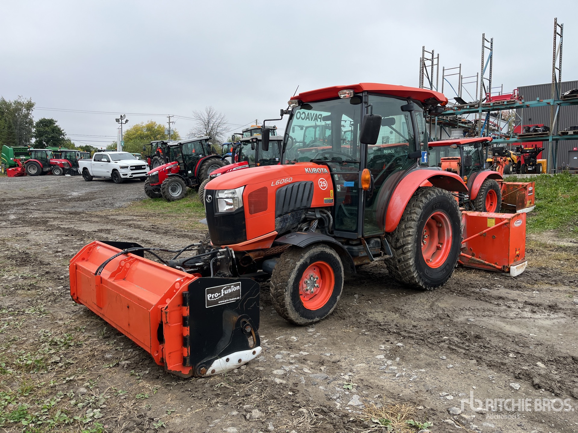 2018 Kubota L6060 4WD Tractor Agrícola