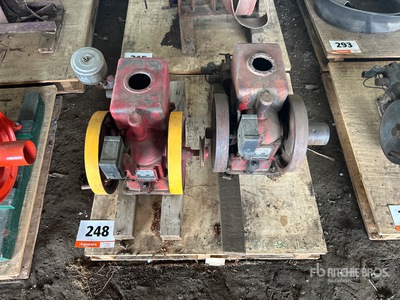 Quantity of (2) Massey-Harris R20 Stationary Motore