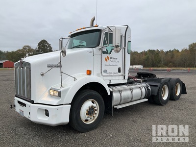 2012 Kenworth T800 6x4 T/A Day Cab Truck Tractor