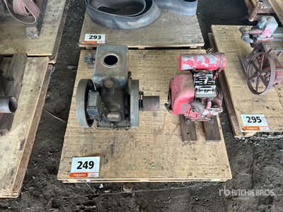 Quantity of (2) Massey-Harris R14 Stationary Motore
