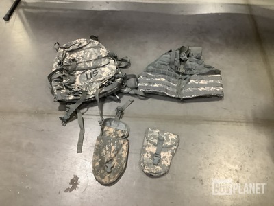 (23) Assault Packs, (35) Fighting Load Carriers & Assorted Items