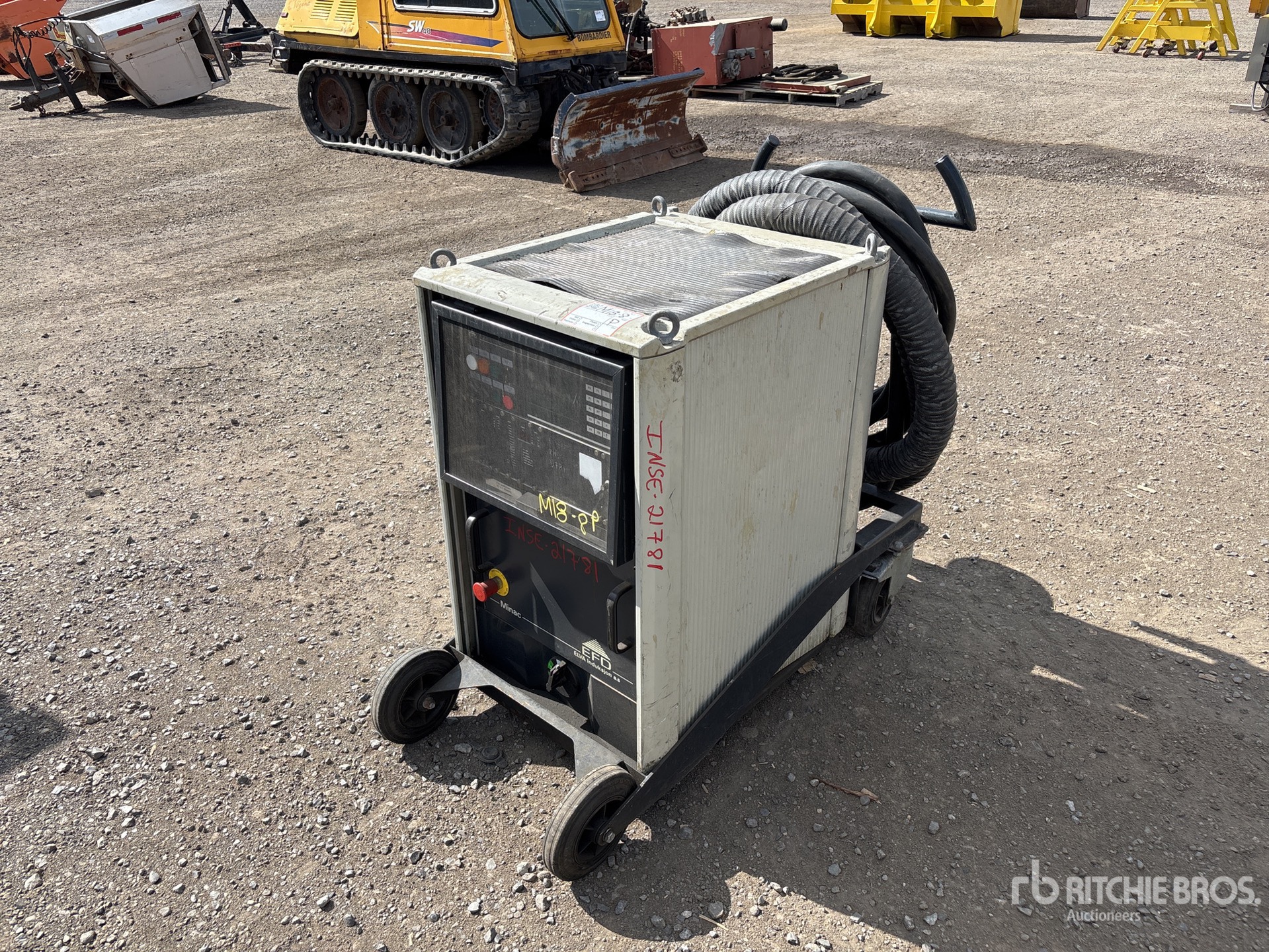 1998 EFD Minac15 Mobile Induction Heating Unit
