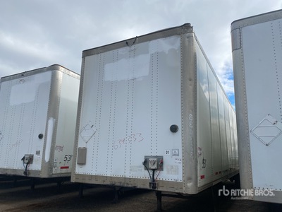 2014 Wabash DVCVHPC 53 ft x 102 in T/A Van Trailer