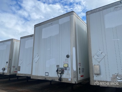 2013 Wabash DVCVHPC 53 ft x 102 in T/A Van Trailer