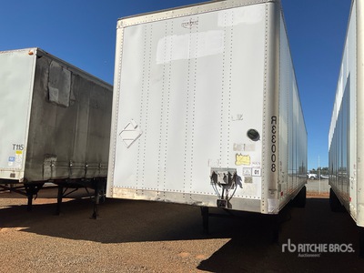 2013 Wabash DVCVHPC 53 ft x 102 in T/A Van Trailer