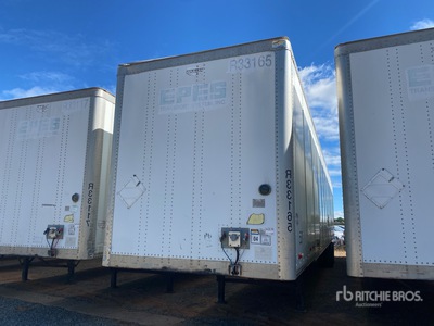 2013 Wabash DVCVHPC 53 ft x 102 in T/A Van Trailer