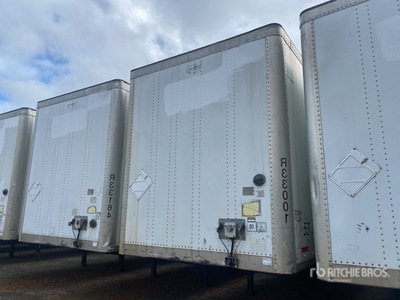 2013 Wabash DVCVHPC 53 ft x 102 in T/A Van Trailer