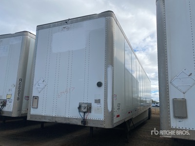 2015 Wabash DVCVHPC 53 ft x 102 in T/A Van Trailer
