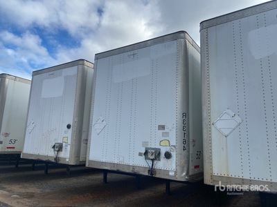 2013 Wabash DVCVHPC 53 ft x 102 in T/A Van Trailer