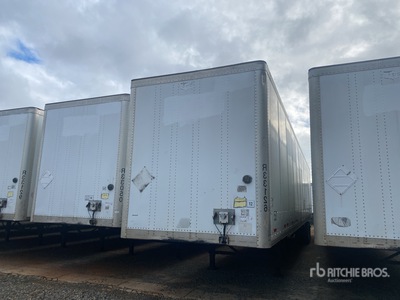 2013 Wabash DVCVHPC 53 ft x 102 in T/A Van Trailer