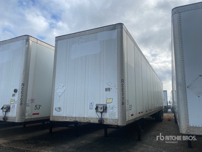 2013 Wabash DVCVHPC 53 ft x 102 in T/A Van Trailer