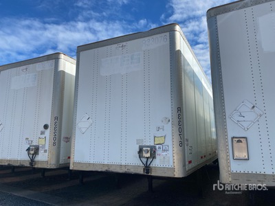 2013 Wabash DVCVHPC 53 ft x 102 in T/A Van Trailer