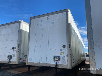 2013 Wabash DVCVHPC 53 ft x 102 in T/A Van Trailer