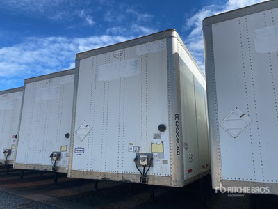 2013 Wabash DVCVHPC 53 ft x 102 in T/A Van Trailer
