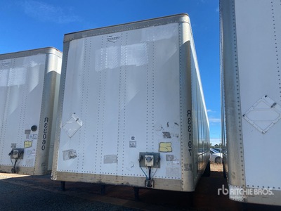 2013 Wabash DVCVHPC 53 ft x 102 in T/A Van Trailer