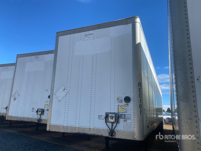 2013 Wabash DVCVHPC 53 ft x 102 in T/A Van Trailer