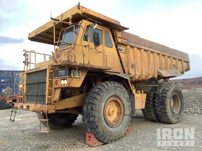 1987 Cat 773B Haul Truck