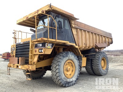 1981 Cat 773B Haul Truck