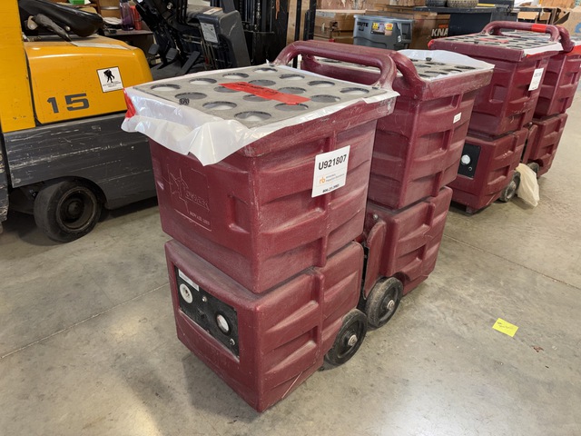 Quantity of (2) Novatek Novair 1000 Negative Air HEPA Filters